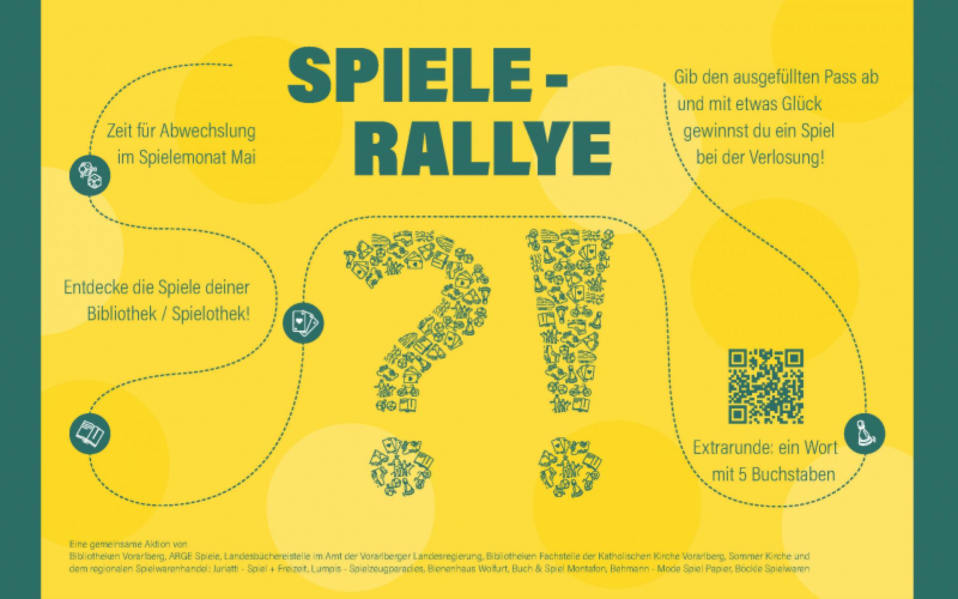 Plakat der Spiele-Rallye