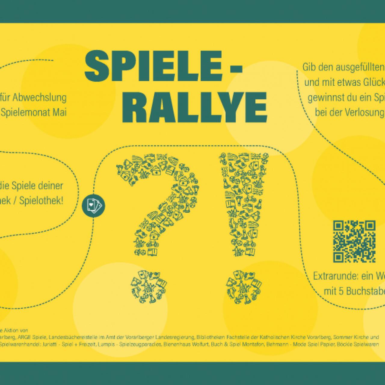 Plakat der Spiele-Rallye